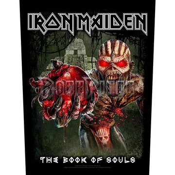 Iron Maiden - Eddie's Heart - hátfelvarró - BP1126