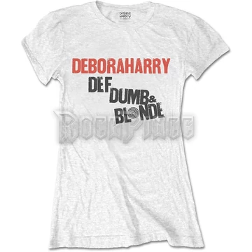 Debbie Harry - Def, Dumb &amp; Blonde - női póló - DEBSTS10LW