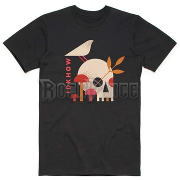 iDKHow - Mushroom Skull - Unisex Póló - IDKHTS03MB