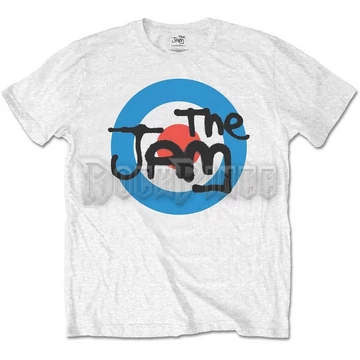 The Jam - Spray Target Logo - unisex póló - JATS02MW / JATSP02MW