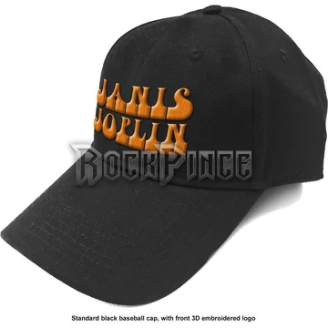 Janis Joplin - Orange Logo - baseball sapka - JOPCAP01OB