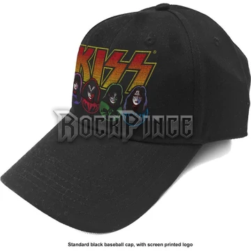 KISS - Logo - Faces &amp; Icons - baseball sapka - KISSCAP06B