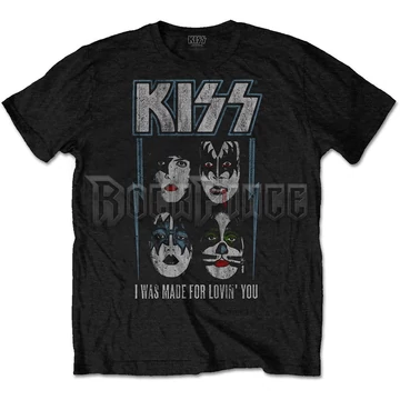 KISS - Made For Lovin' You - Unisex Póló - KISSTS09MB