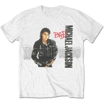 Michael Jackson - Bad - Unisex Póló - MJTS05MW