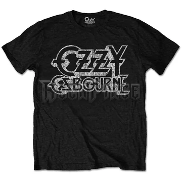 Ozzy Osbourne - Vintage Logo - Unisex Póló - OZZTSG04MB