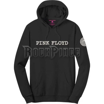 Pink Floyd - Logo &amp; Prism (Applique Motifs) - unisex kapucnis pulóver - PFAPQHD01MB