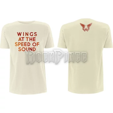 Paul McCartney - Wings at the Speed of Sound - unisex póló - PMCTS07MS