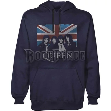 Queen - Union Jack - unisex kapucnis pulóver - QUHD02MN