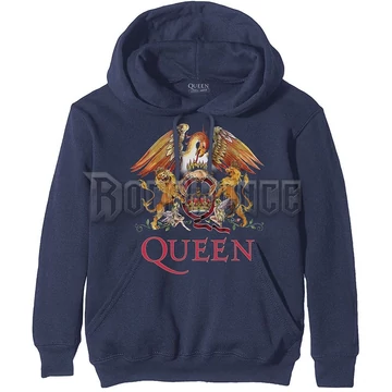 Queen - Classic Crest - unisex kapucnis pulóver - QUHD03MN