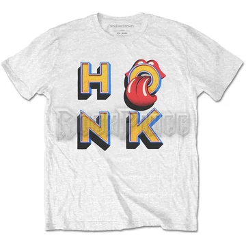 The Rolling Stones - Honk Letters - unisex póló - RSTS113MW