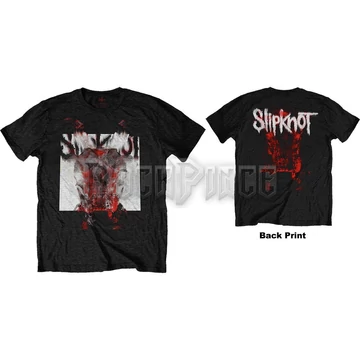 Slipknot - Devil Single - Logo Blur - Unisex Póló - SKTS43MB