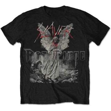 Slayer - Gravestone Walks - Unisex Póló - SLAYTEE52MB