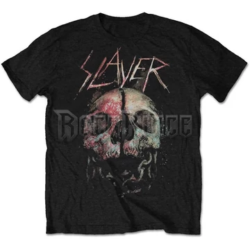 Slayer - Cleaved Skull - Unisex Póló - SLAYTEE53MB