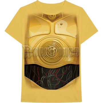Star Wars - C-3PO Chest - Unisex Póló - STWATS53MY