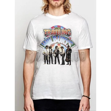 The Traveling Wilburys - Band Photo - Unisex Póló - TWTS03MW