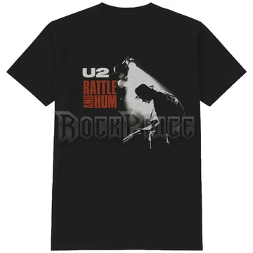 U2 - Rattle &amp; Hum - Unisex Póló - U2TS04MB