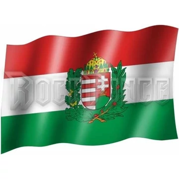 Magyar zászló címerrel - LND288