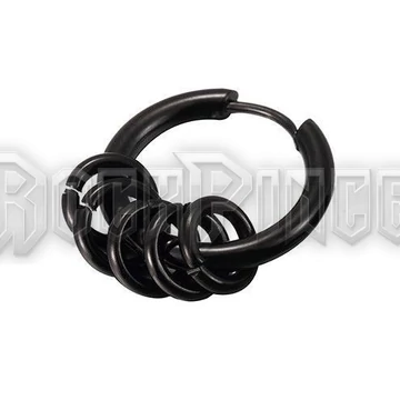 Dancer Cool Hoop Black - fülbevaló/piercing / 1 db