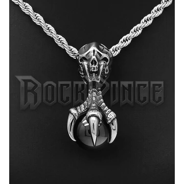 Eagle Claw Black Ball - acél medál