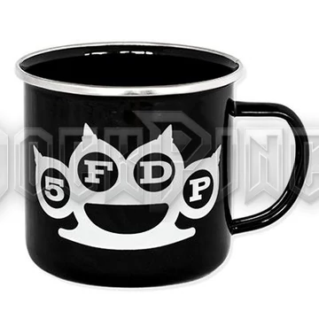 Five Finger Death Punch - ZOMÁNCOZOTT BÖGRE - EMUG5F3