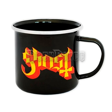 Ghost - Logo - ZOMÁNCOZOTT BÖGRE - EMUGGH1