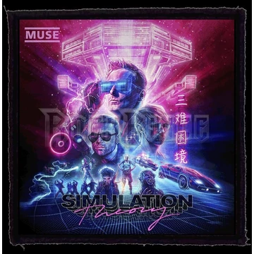 Muse - Simulation Theory - kisfelvarró (95x95) HKF-0769