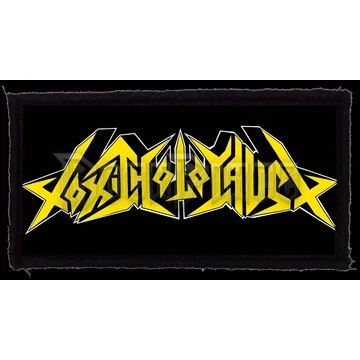 Toxic Holocaust - Logo - kisfelvarró (95x45) HKF-0771