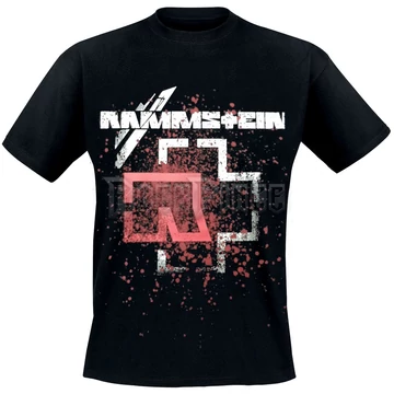 RAMMSTEIN - BLOODY LOGO - UNISEX PÓLÓ