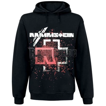RAMMSTEIN - BLOODY LOGO - KAPUCNIS PULÓVER
