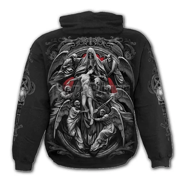 REAPER&#039;S DOOR - Hoody Black (Plain) - D091M451