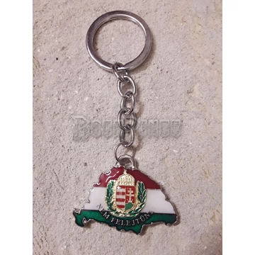 Nagy-Magyarország címerrel - kulcstartó