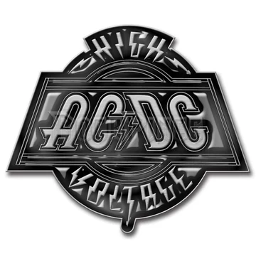 AC/DC - High Voltage - kitűző / fémjelvény - PB065