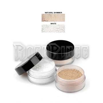 WHITE LOOSE FACE POWDER - fehér arcpúder SGS103/WHITE