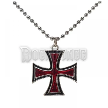 Red Iron Cross - nyaklánc - NEK-A014