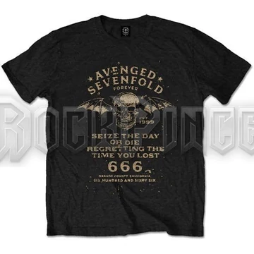 Avenged Sevenfold - Seize the Day - Unisex Póló - ASTS01