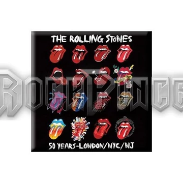 The Rolling Stones: Tongue Evolution - hűtőmágnes - RSMAG004