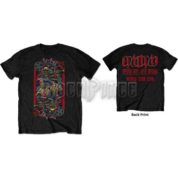 Anthrax - Evil King World Tour 2018 - unisex póló - ANTHTEE21MB