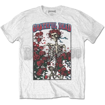 Grateful Dead - Bertha &amp; Logo - unisex póló - GRATETS06MW