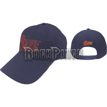 David Bowie - Flash Logo - baseball sapka - BOWCAP01N