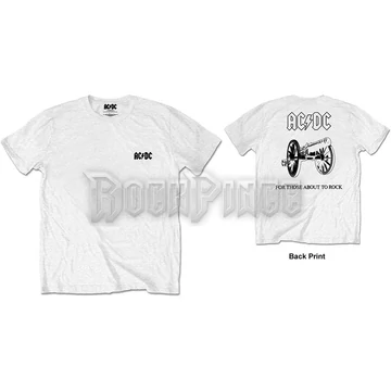 AC/DC - About To Rock - unisex póló - ACDCBPTSP06MW