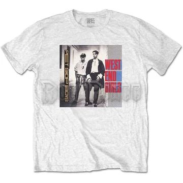 Pet Shop Boys - West End Girls - unisex póló - PSBTS01MW