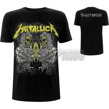 Metallica - Sanitarium - unisex póló - METTS09MB