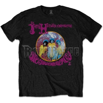 Jimi Hendrix - Are You Experienced - unisex póló - JHXTS19MB / RTJHTSBARE