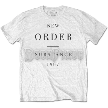 New Order - Substance - Unisex Póló - NEWOTS01MW