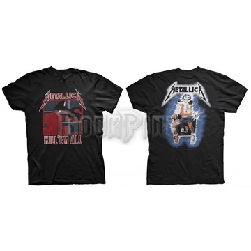 Metallica - Kill 'Em All - Unisex Póló - METTS01MB