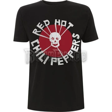 Red Hot Chili Peppers - Flea Skull - unisex póló - RHCPTS04MB