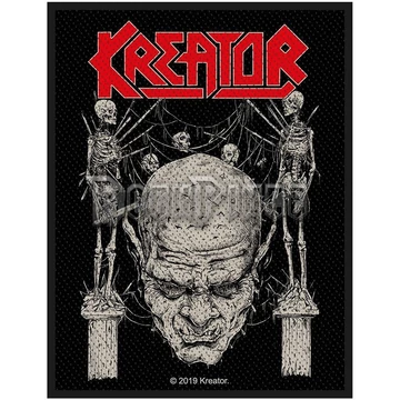 Kreator - Skull &amp; Skeletons - kisfelvarró - SPR3055