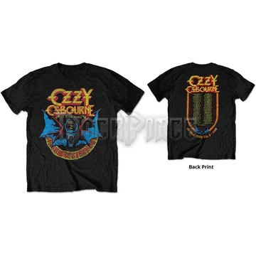 Ozzy Osbourne - Bat Circle (LIMITED EDITION/COLLECTORS ITEM) - unisex póló - OZZTS18MB