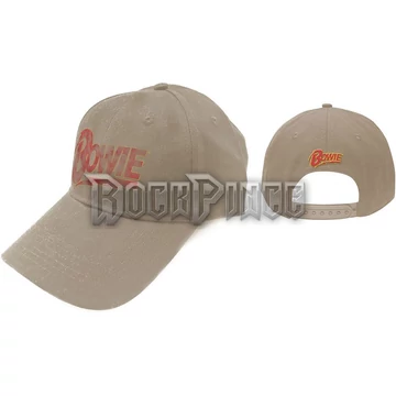 David Bowie - Flash Logo - baseball sapka - BOWCAP01S