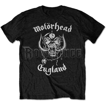 Motorhead - England - Unisex Póló - MHEADTEE53MB